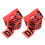 2 Rolls Danger Tape Roll Black Pe Alert For Construction Sites 3