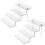 Acrylic Risers Display Stand 3 Tier Cupcake Holder Clear Perfume Organizer Stand Display Shelf 2 PCS 1