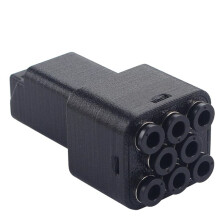 8in1 Filament Hub for Kobra 3 Kobra S1C Filament Pipe Expansion Port 3D Printer Feeding Transport Tube Modules