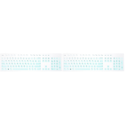 2 Pack Protective Cover For Keyboard Covers Computer Keyboards Wired 1