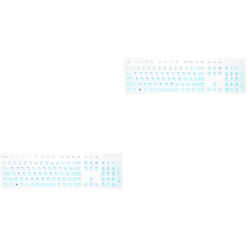 2 Pack Protective Cover For Keyboard Covers Computer Keyboards Wired 2