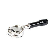 58mm Hollow Design Coffee Handle for E61 Brewing Coffee Machine Stainless Steel Bottomless Extraction Handle