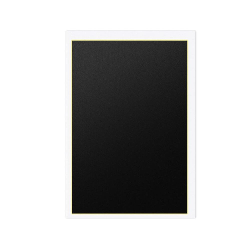 2 Sheets Laser Engraving Marking Paper, 15.35X10.63inch Laser Color Engraving Paper (Black, 39X27cm) 6032751690937