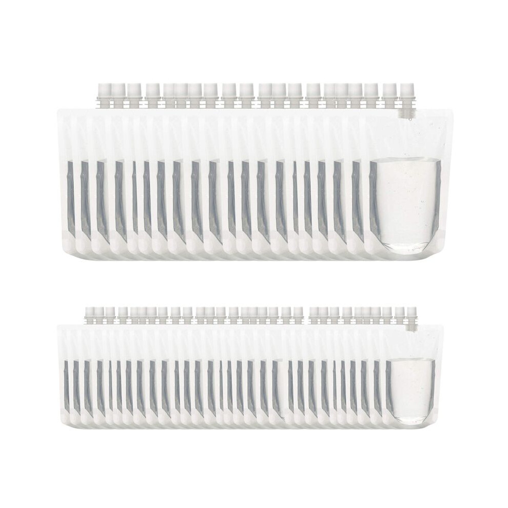 50Pcs 200Ml Liquid Stand Bag Leak Proof Drink Packaging Bag Spout Pouch For Beverage Juice Milk Coffee Storage 4712558818971