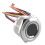 R503 Circular Round RGB Ring Indicator LED Control DC3.3V MX1.0-6Pin Capacitive Fingerprint Module Sensor Scanner, 19Mm 1