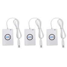 3X USB NFC Karten Leser Schreiber ACR122U-A9 China Kontaktloser RFID Karten Leser Windows Kabellos NFC Leser