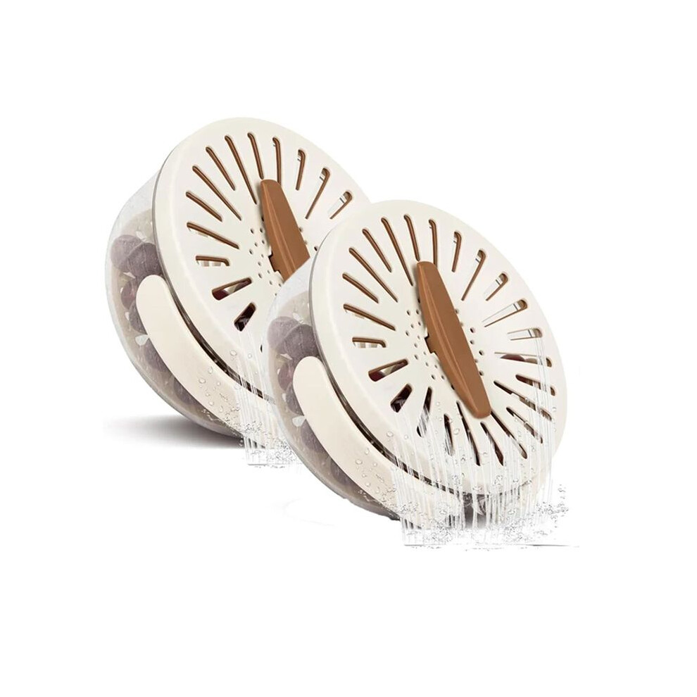 2Pcs Kitchen Colanders Bowl Fruit Cleaning Bowl With Strainer Kitchen Fruit Drain Basket Vegetable Salad Bowl 4713858163730