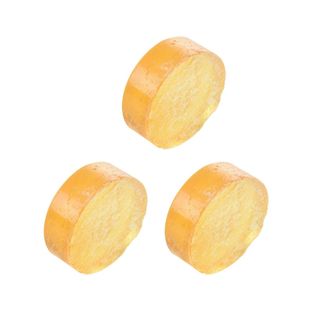 3X 25G Erhu Rosin Violin Rosin Transparent Yellow Rosin Handmade Rounded For Violin Viola Cello Bowed String 4712791056420