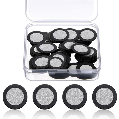 100 Pcs 3D Magnetic Tracking Dot for Scanner Scanning Reference Point  (Inner 12.0 mm Outer 19 mm)