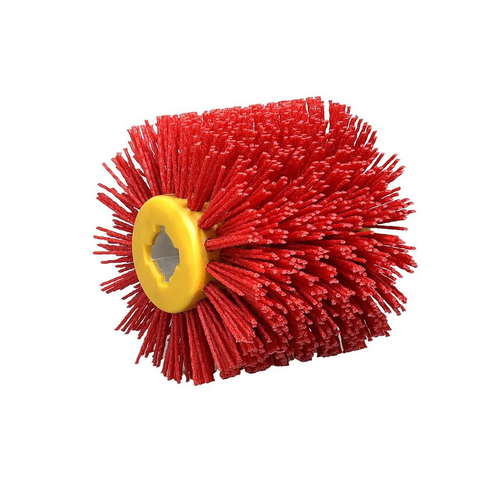 80 Grit Drawing Wheel Drum,Surface Conditioning Tool Drum,4.7In X 4In Burnishing Polishing Drum For Removal Paint Rust 6033723350880