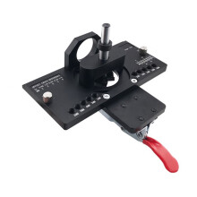 Concealed Hinge Jig,35mm Cabinet Hinge Jig Hinge Hole Drilling Jig for Woodworking Door Cabinet Hinges Mounting Tool