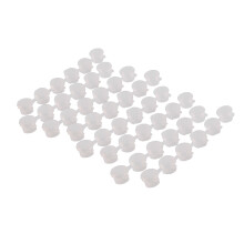 8 Strips/48 Pots 3Ml Empty Paint Strips Paint Cup Pots Plastic for Classrooms Schools Painting Arts Crafts Supplies