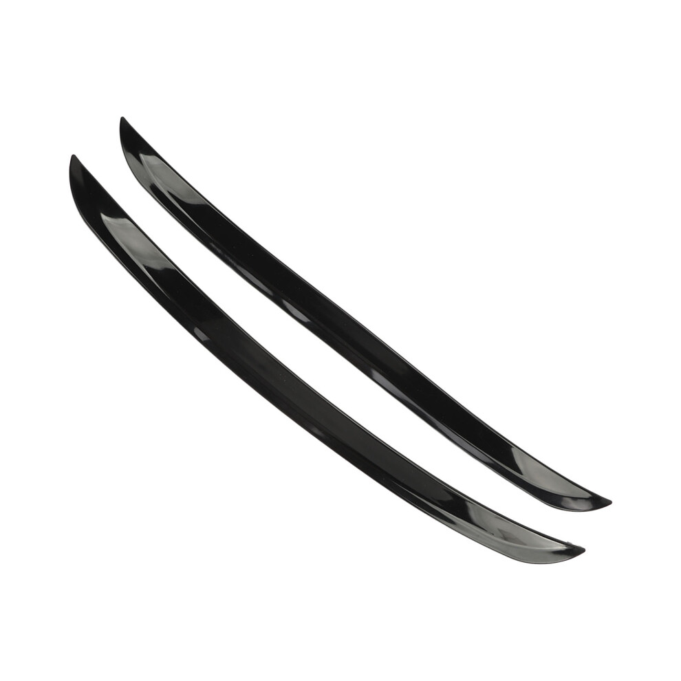 Glossy Car Wheel Arch Trim Flare Protector 41.5Cm Fits Most Vehicles Black 8051388731057