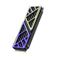 Disipador de Calor para SSD M.2 2280 NVME NGFF, Radiador de Aleación de Magnesio y Aluminio, Enfriador Eficiente para PC con Almohadilla Térmica de