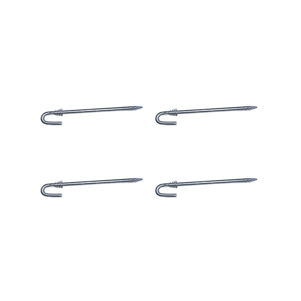 4X Stainless Steel 6E0-43160-01 Tilt Rod 4Hp 5Hp 9.9Hp 15Hp 30Hp For Outboard Swivel Bracket Parsun Hidea Etc Silver 6034187841440