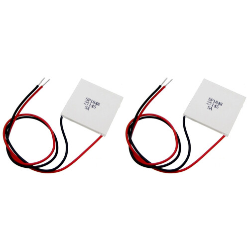 2pcs 40X40mm New Useful Simple Module Thermoelectric Generator Semiconductor High Temperature Power