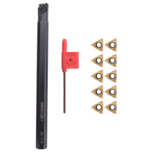 Kit de Herramientas para Roscas Internas Compatible con SNL0012M11 Herramientas de Torneado para Mecanizado CNC con 11ER AG60 Adecuado para MMT11IR