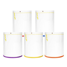 5Pack 5-Gallon All-Mesh Storage Bags,Fine Nylon Mesh,for 5 Gallon Bucket, Reusable Filter Bag with Opening Top
