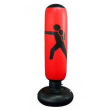 (red) 360 Rotating Punching Bag for Fitness