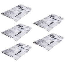5X Adult Salon Barber Gown Cape Hairdressing Hairdresser Hair Cutting Cloth Black