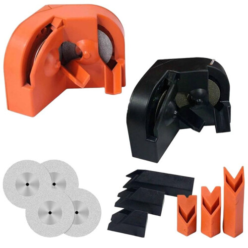 Drill Bit Sharpener, Multipurpose Drill Bit Grinding Sharpener, Portable Grinding Blade Sharpening for All Bits