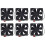 6Pcs 90x90x25MM  12V 0.60A 4-Pin Computer Cpu Cooling Fans 1