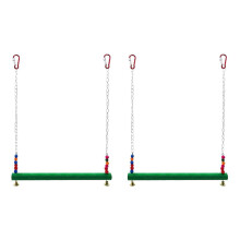 2X Chicken Swing Chicken Toy Chicken Toys for Hens Bird Macaw Hens Swing Ladder for Hens Bird Trainning