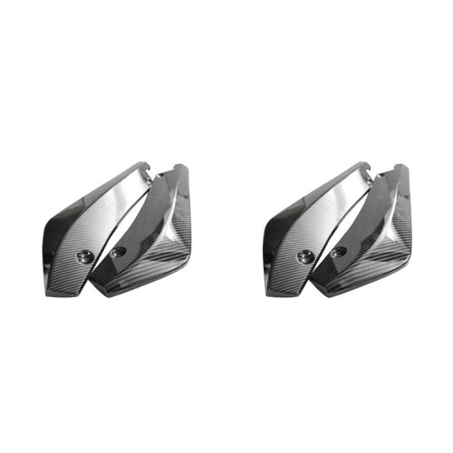 4 x Car Carbon Heckstoßstange Lip Diffuser Splitter Protector