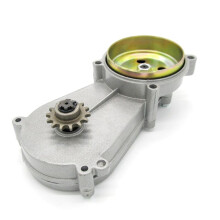 T8F 14T Novo 49cc 2 ou 4 Tempos Caixa de Engrenagens de Corrente Única Caixa de Engrenagens Adequada para 49cc Pocket Pit Quad Dirt Bike ATV