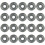 20X 629Z Double Metal Shielded Sealed Deep Deep   Bearing 9X26X8mm 1
