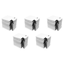 50PCS Neoprene Beer Can Cooler Drink Cup Bottle Sleeve Insulator Wrap Cover New White