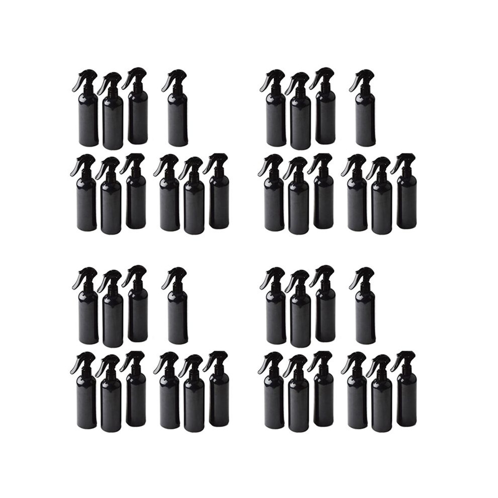 40Pcs Multifunctional 300ML Plastic Spray Bottle Trigger Sprayer Essential Oil Perfume Container Portable