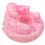 1Siège Bébé Gonflable Rose PVC Confortable Sûr Pour Bébé Assis 11