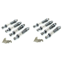 for MN D90 MN-90 MN99S WPL C14 C24 C34 RC Car 8Pcs Metal  Damper Upgrade Parts Accessories,4