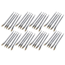 40 Antenna Radiofonica Telescopica Am Fm Della Sezione 5 di Lunghezza di 32cm di Lunghezza 180 Gradi