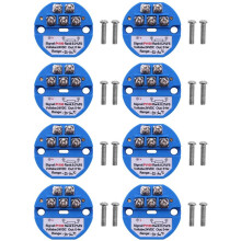 8X RTD PT100 Temperature Transmitter DC24V Minus 50 - 100 Degree Output 0-10V