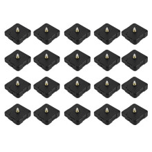20X Clock Movement with Short Hands, 4/ 25 Inch Maximum Dial Thickness, 3/ 5 Inch Total Shaft Length