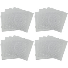 16Pcs ABC Clear 145X145mm Square Large Pegboards Board for Hama Fuse Bead