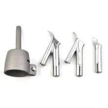 4pcs Welding Nozzles for Vinyl PVC Plastic Hot Air 8mm Weld Tip Speed Welding Nozzles Torch PVC PE Plastic Welding Tools