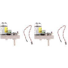 2X Servo Numérique Super Couple ASMC-04A DC12V-24V 300 MAX ModèLe Avion de Direction
