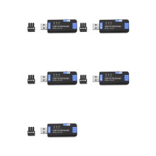 5X Moduł Komunikacyjny USB do RS485/RS232 Dwukierunkowy Moduł Komunikacyjny Konwertera Linii Szeregowej Półdupleksowej
