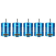 5X Moteur Sans Balais Sensible à Haute Efficacité 540 17.5T 2200KV pour Camion de Voiture 1/10 RC