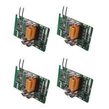 4X BL1830 Litiumjonbatteri BMS PCB Laddningsskyddskort för 18V Elverktyg BL1815 BL1860 LXT400