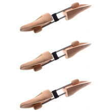 3 Paire Arbres de Chaussures Embauchoirs Shoe Tree en Bois Unisexe Accessoires de Soins Des Chaussures Taille de L'UE 37/38