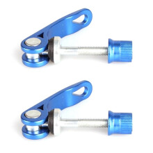 2X Lever Fast Clamp Tool Alloy Bolt Saddle Road Mountain Bike