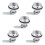 5X Alloy Code Combination Cam Lock Keyless Post Mail Box Cabinet RV 3 Dial Silver 1