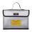 Explosion-Proof Fireproof Lipo Battery Protector Safe Bag, for Battery Storage, Charging with Double Metal Zipper 1