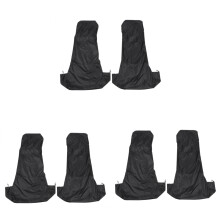 6X Universal Waterproof Nylon Front Car Van Covers Protectors Black Pair