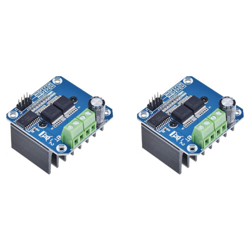 2X BTS7960 43A High Power Motor Driver Module/ Car Driver Module for  Current Limit