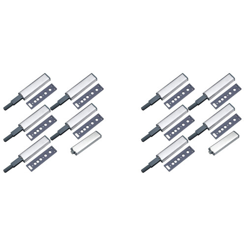 Push Latches for Cabinets 12 Pack Push to Open Cabinet Hardware Push Press  Kitchen Door Push Release